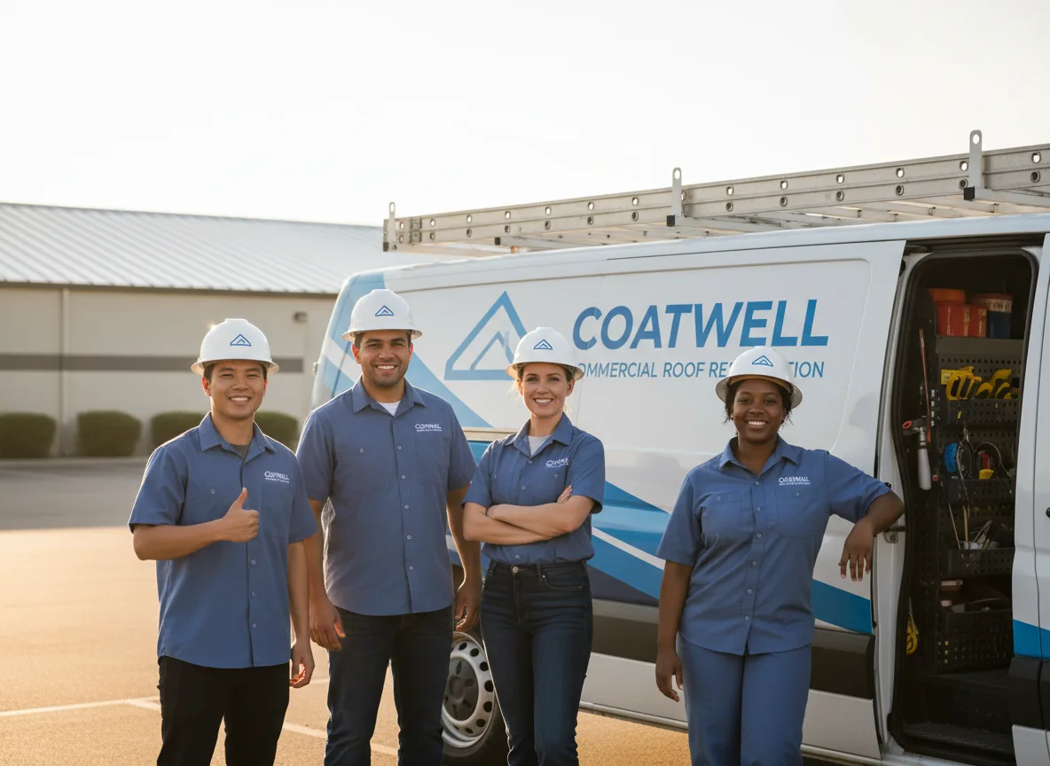 Commercial roof coating company in Highgate Center, VT